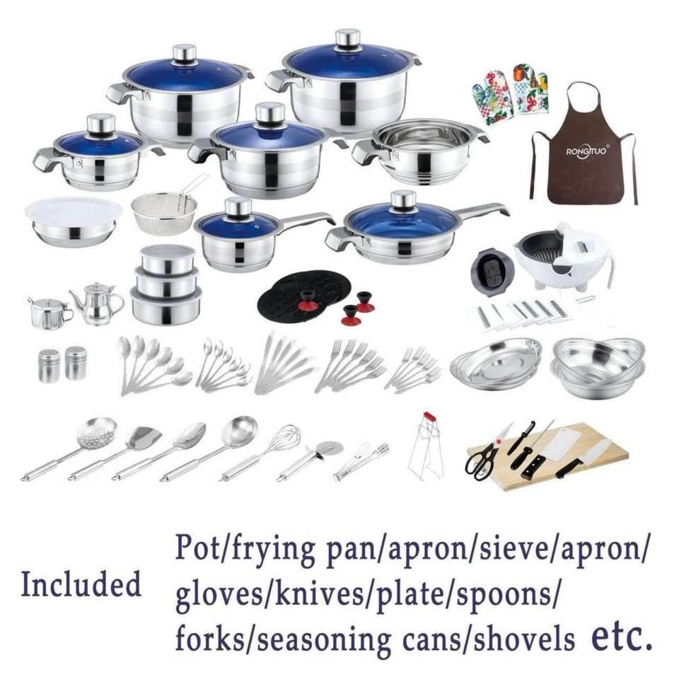 100 Piece Pot Set