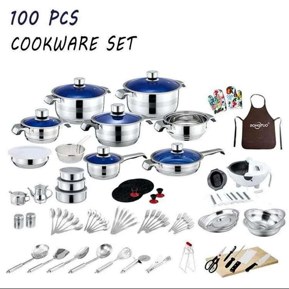 100 Piece Pot Set