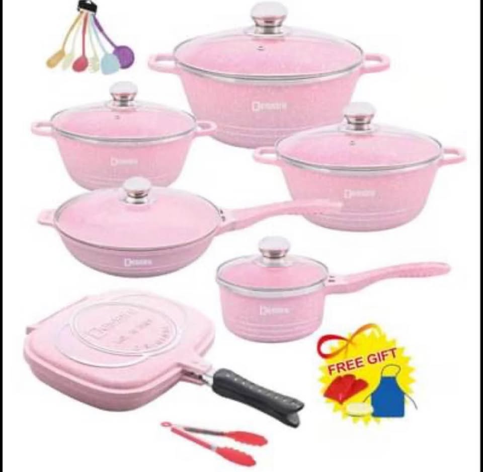 23 Piece Cooking pot set