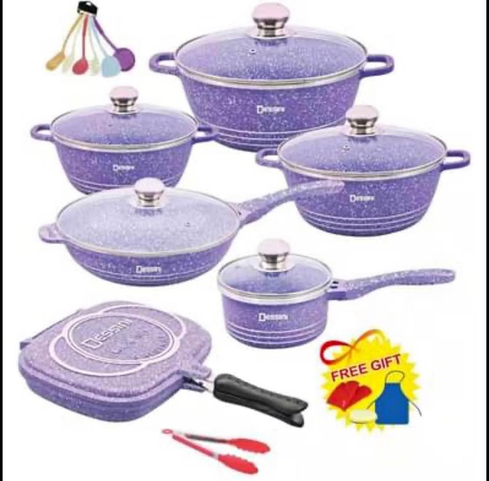 23 Piece Cooking pot set