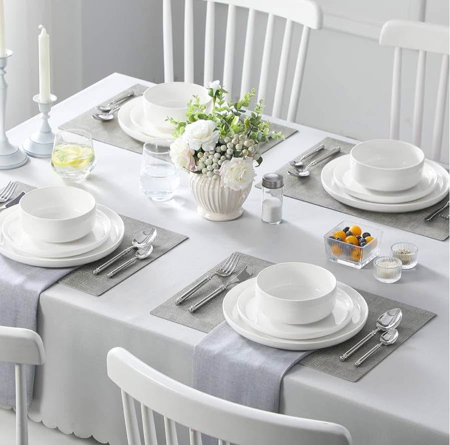 40PC Canvas Dinner Set